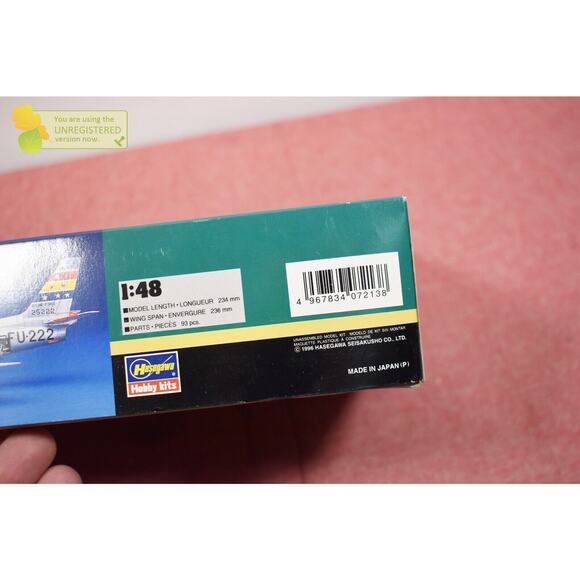 Hasegawa F-86F-30 Sabre U.S. Air Force Model 1/48 (Package Wear) - Picture 13 of 13